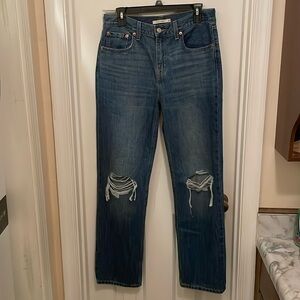 Levi Strauss low pro straight jeans